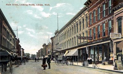 Maple City Theatre - Old Post Card (newer photo)